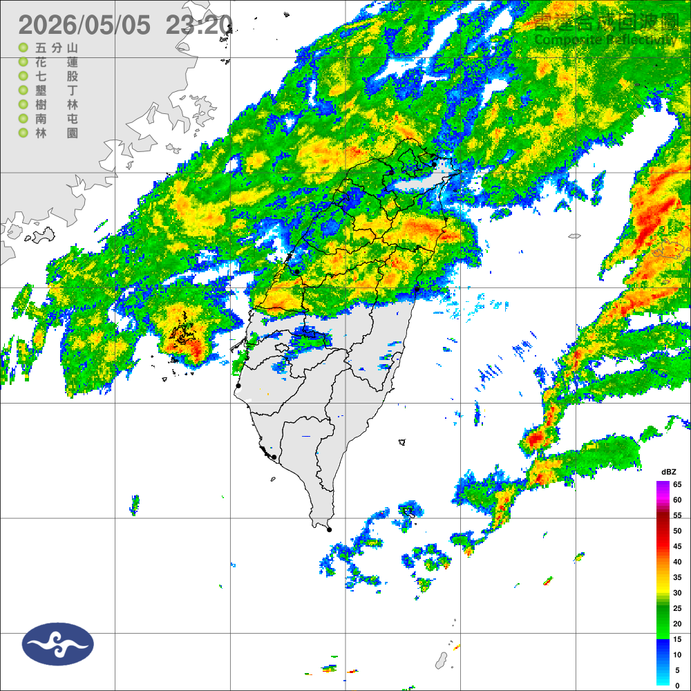 西半部漸轉多雲到晴，東半部雲多偶雨，氣溫回升