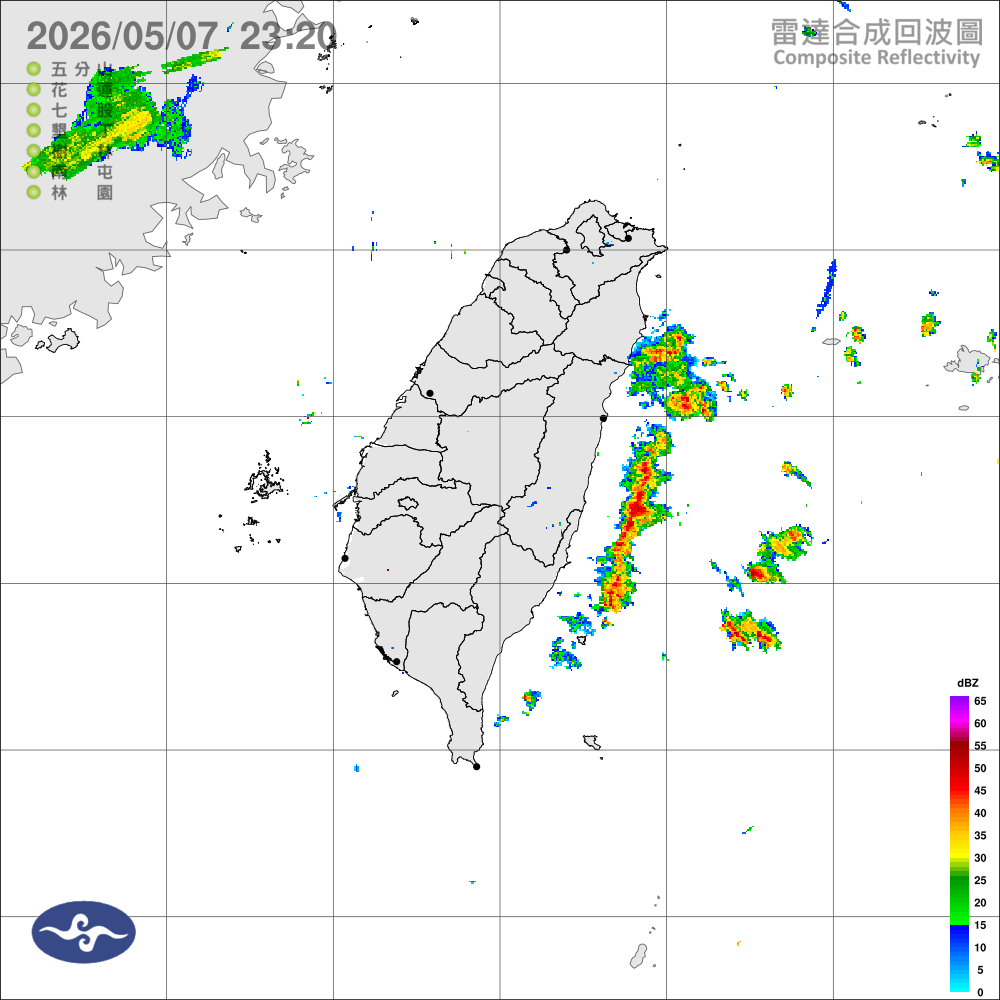 鋒面通過，東北季風稍增強，迎風面北東易降雨