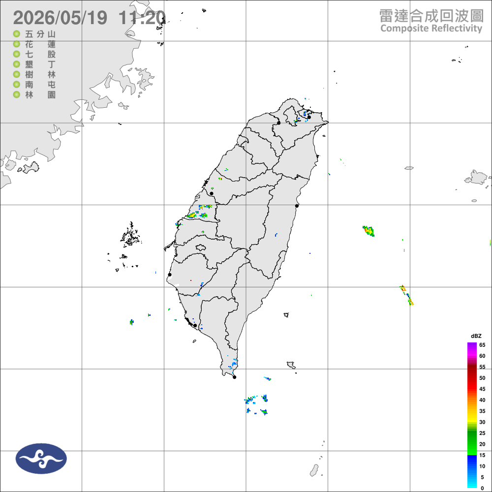 白天高溫炎熱，午後北宜及各山區注意雷陣雨