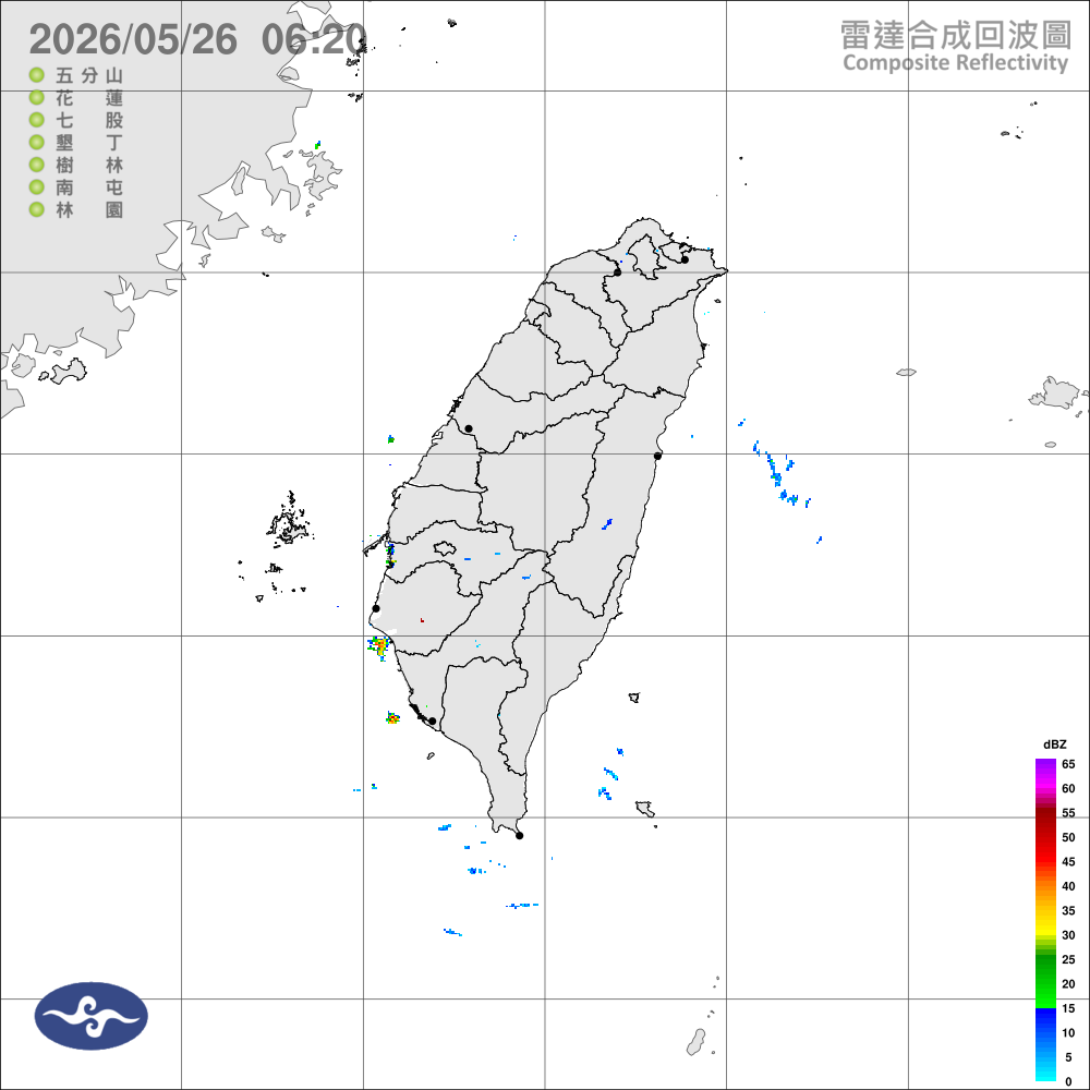 偏乾西南風，各地天氣穩定，高溫炎熱