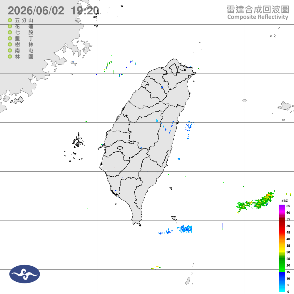 各地多雲到晴、高溫炎熱，午後零星雷陣雨