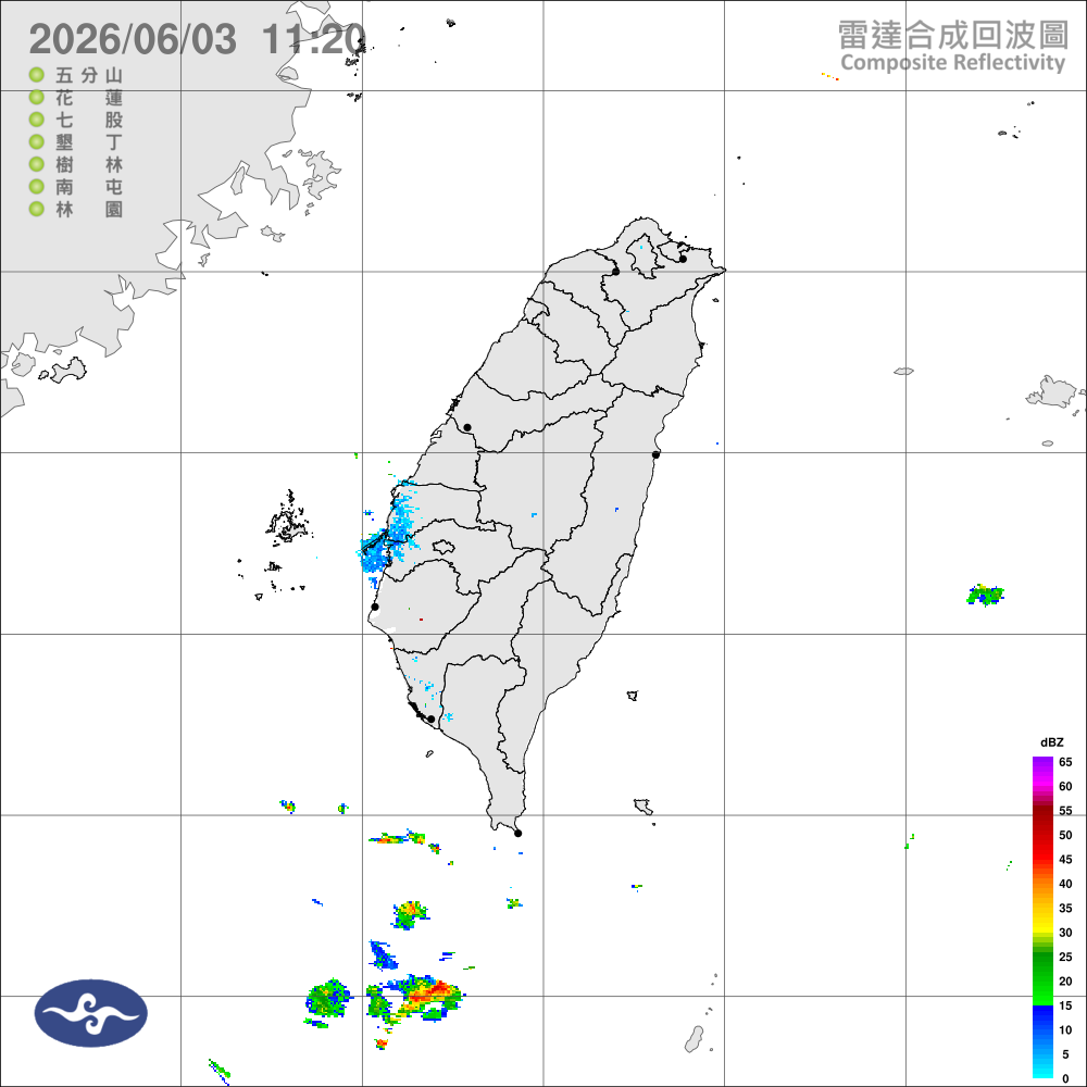各地多雲到晴、高溫炎熱，午後零星雷陣雨