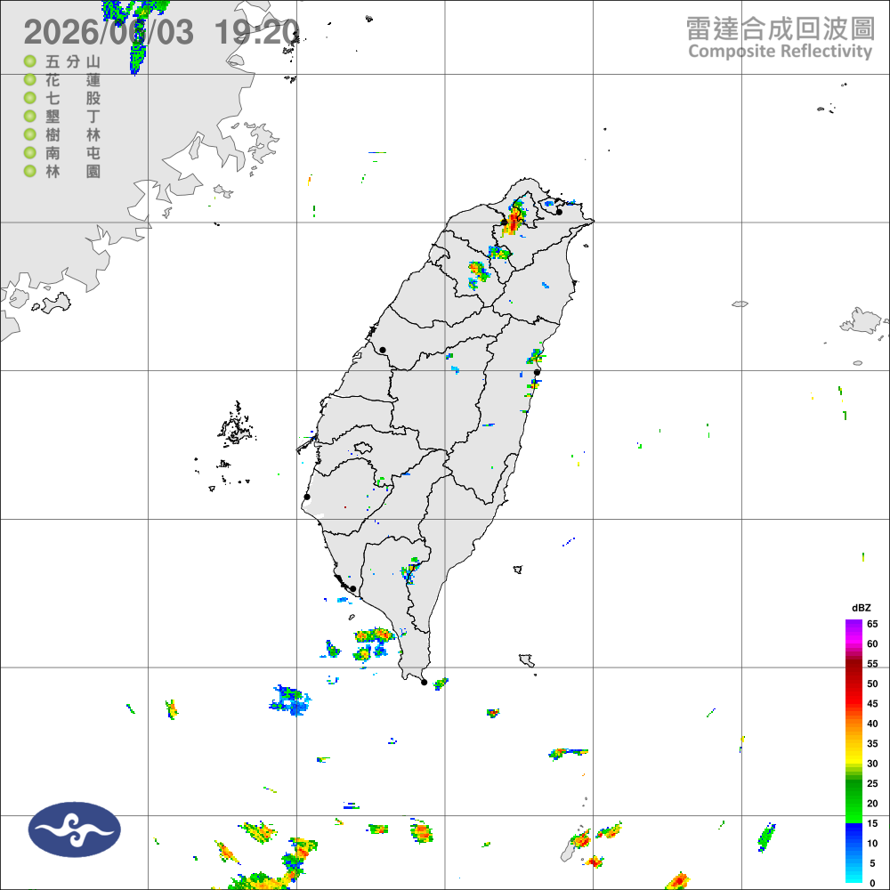 西南風增強、水氣增，午後留意局部大雨