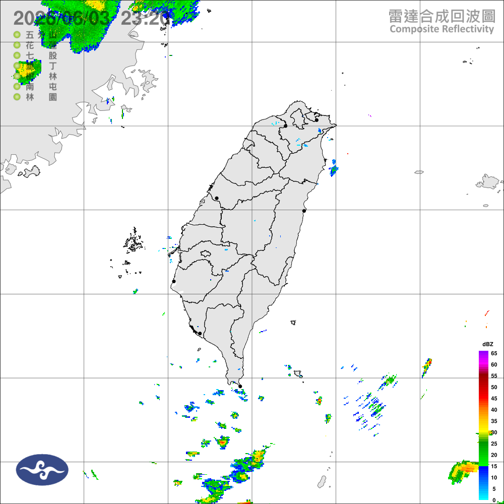 西南風增強、水氣增，午後留意局部大雨