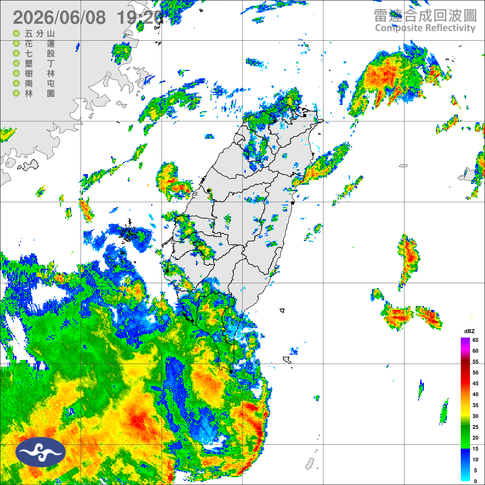 西南氣流帶來充沛水氣，各地防範劇烈降雨