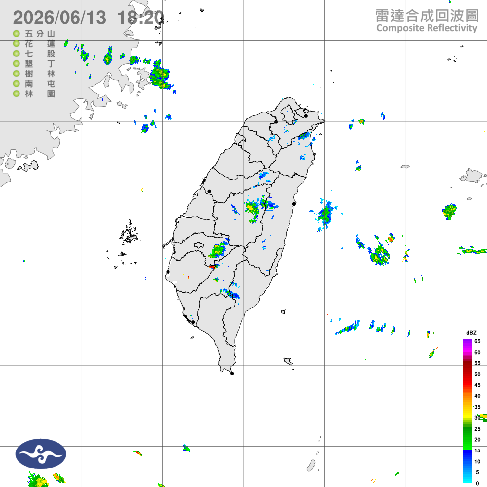 鋒面接近北部海面，西南風影響，天氣不穩定，留意雷雨及較劇烈天氣