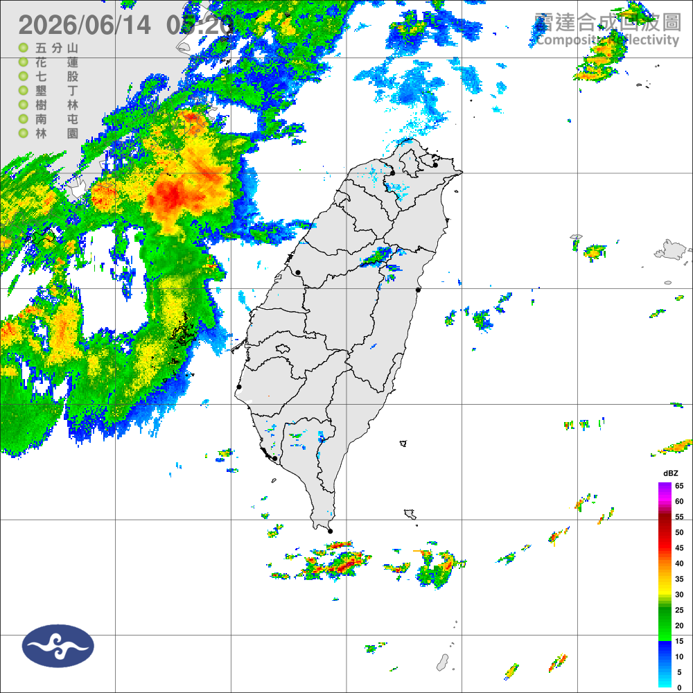 鋒面接近北部海面，西南風影響，天氣不穩定，留意雷雨及較劇烈天氣