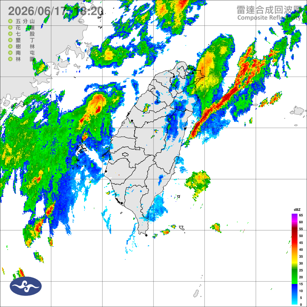 高溫炎熱，留意午後雷雨，中部以北山區局部大雨