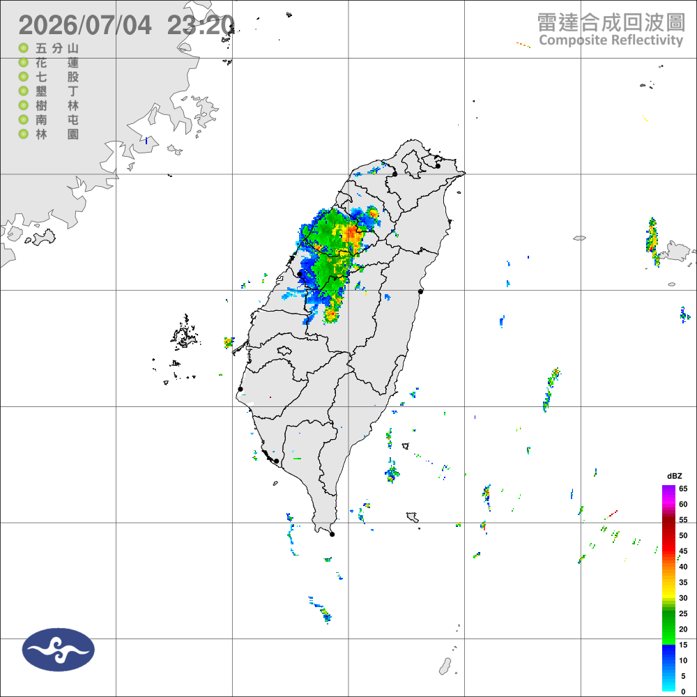 晴朗炎熱午後雷陣雨，中部以北山區局部大雨
