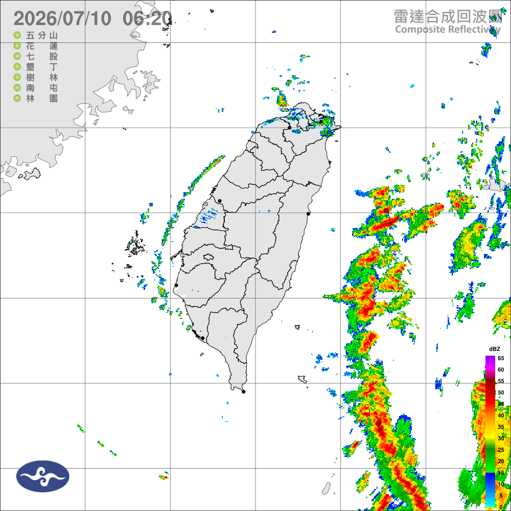 颱風影響風雨漸增，明晚週六影響最劇