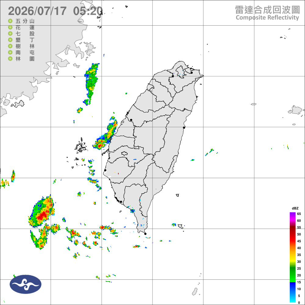 午後雷陣雨局部大雨，高溫炎熱東南部焚風