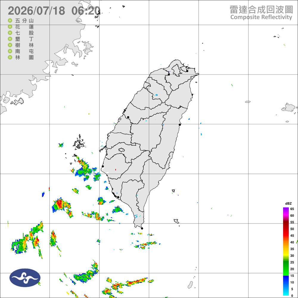 高溫炎熱午後雷陣雨，南部留意不定時雷雨