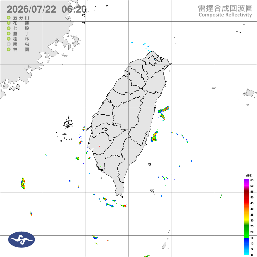 太平洋高壓影響，各地高溫炎熱，留意午後雷陣雨