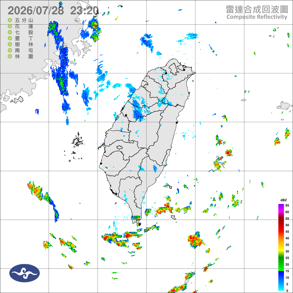 午後雷陣雨山區大雨，天氣悶熱防曬多補水