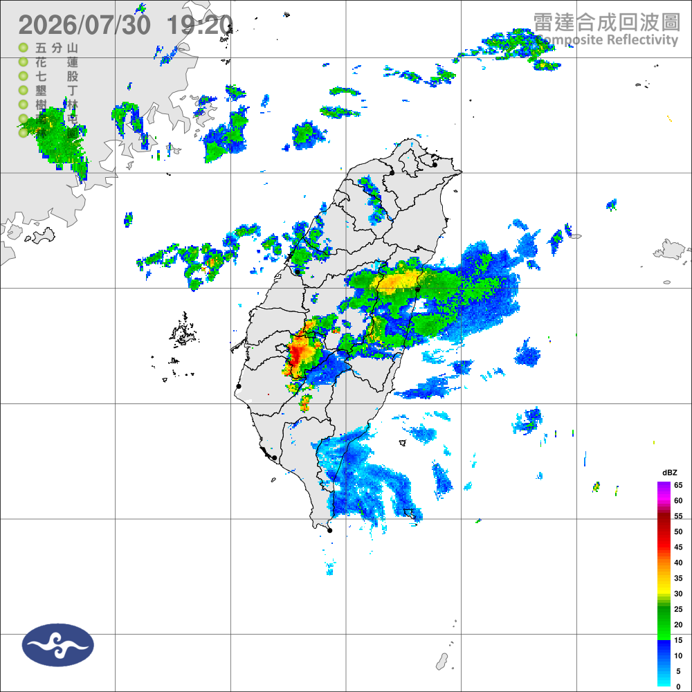 多雲到晴午後局部雨，天氣悶熱防曬多補水