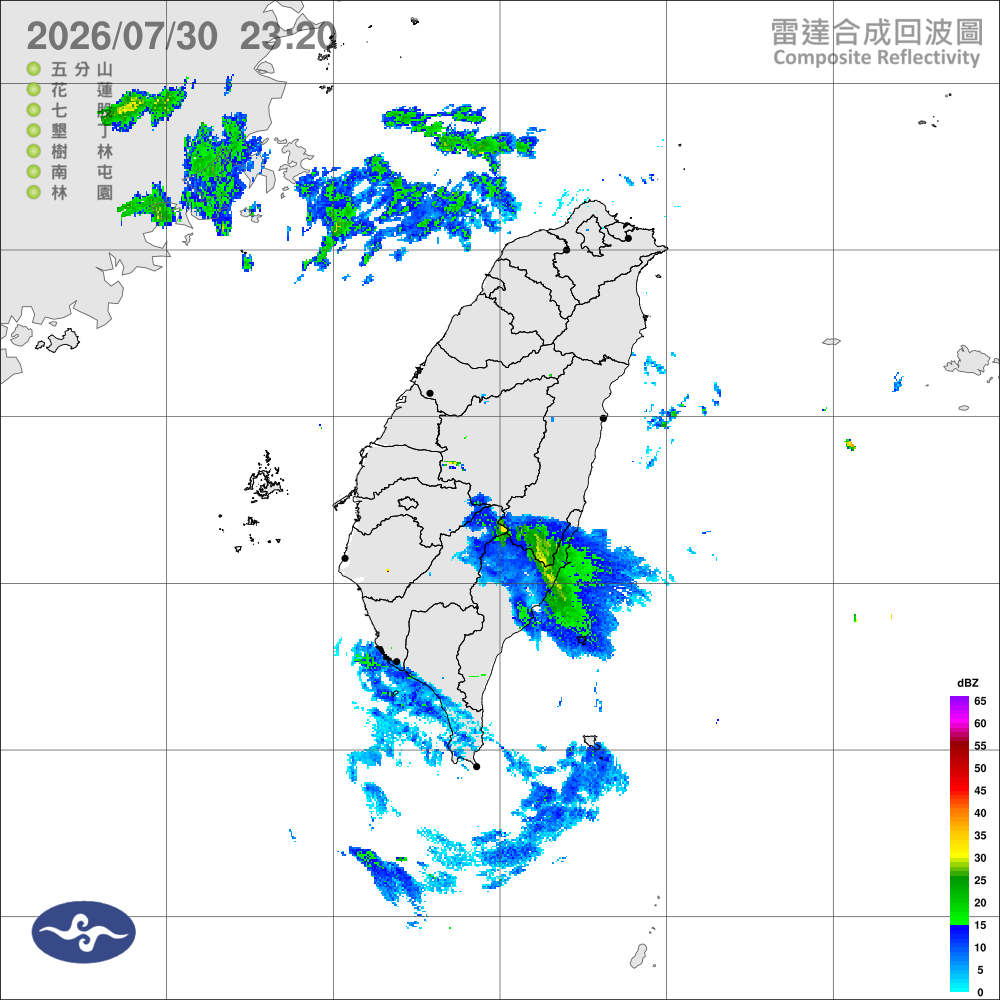 多雲到晴午後局部雨，天氣悶熱防曬多補水