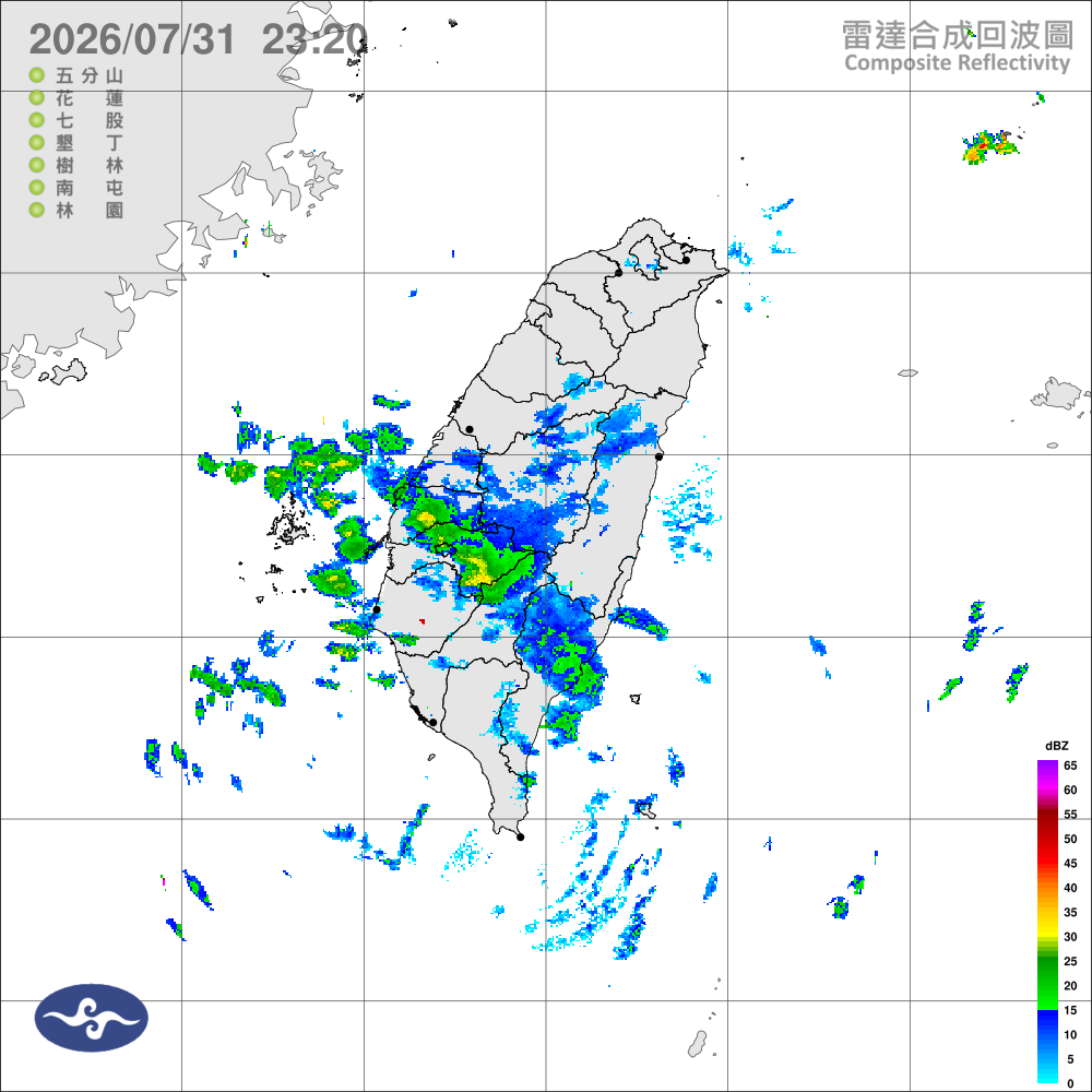 多雲到晴，局部午後雷雨；感受悶熱，留意補水防曬