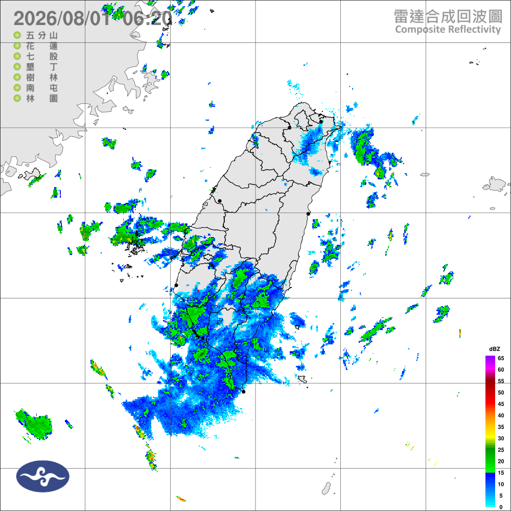 多雲時晴，局部午後雷雨；感受悶熱，留意補水防曬