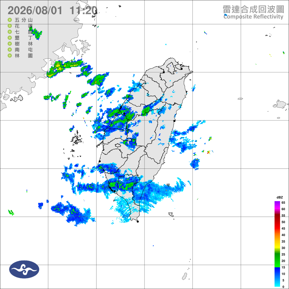 多雲到晴午後雷雨，天氣悶熱補水防曬