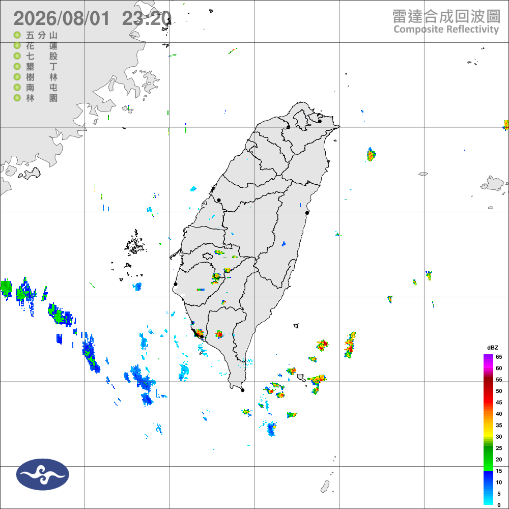 多雲到晴，南部及各山區午後雷雨，天氣悶熱補水防曬
