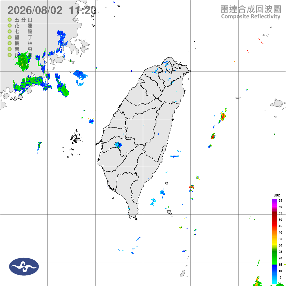 多雲到晴，南部及各山區午後雷雨，天氣悶熱補水防曬
