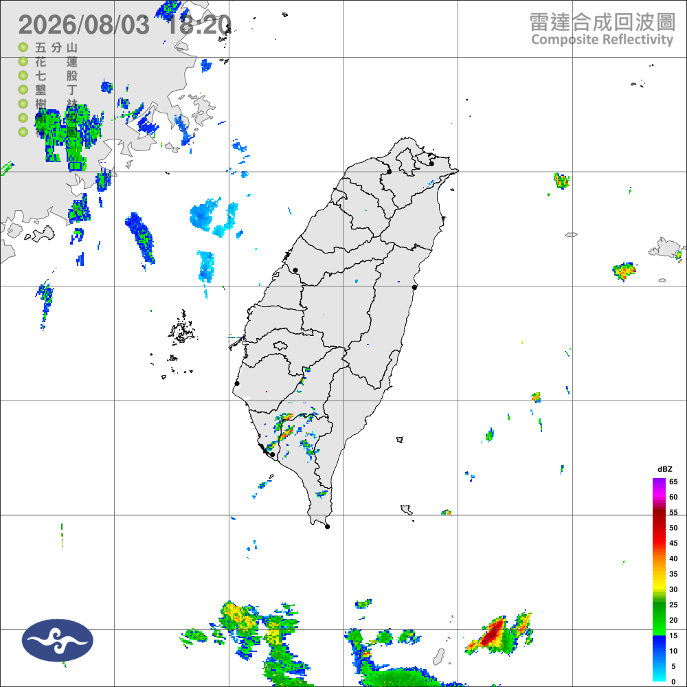 高溫炎熱防曬補水，迎風面零星雨，午後局部雷陣雨