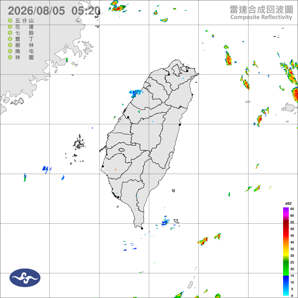 高溫悶熱防曬補水，迎風面短暫雨，午後局部雷陣雨