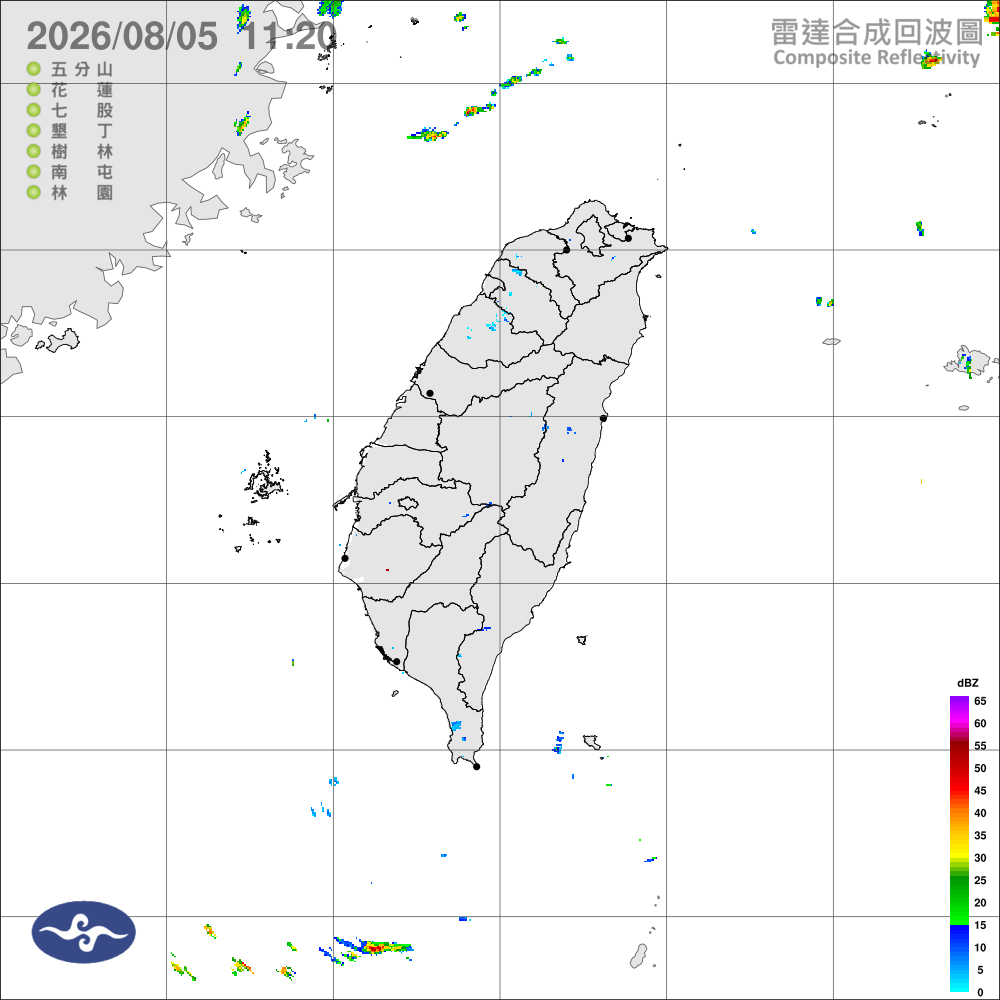 晴朗高溫，防曬補水；迎風面零星雨，午後局部雷陣雨