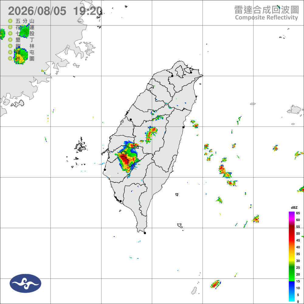 晴朗高溫，防曬補水；迎風面零星雨，午後局部雷雨，晚起降雨增
