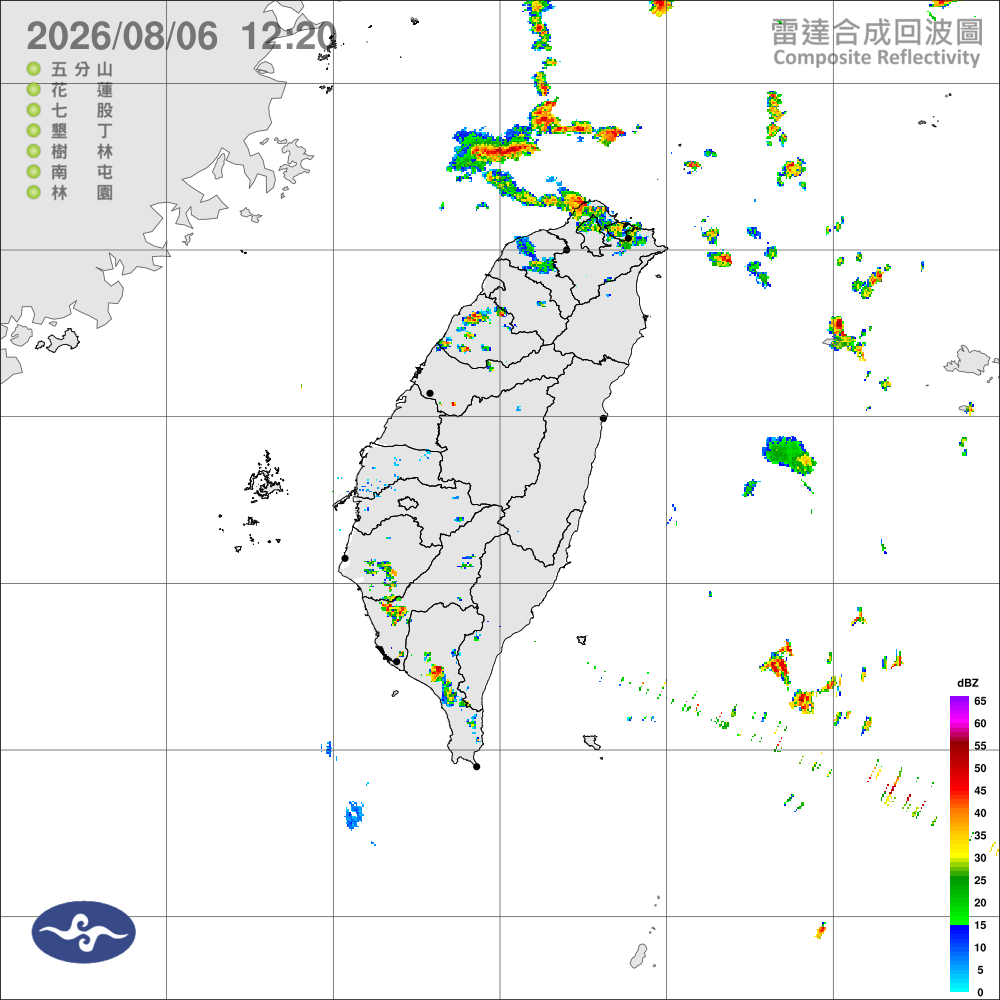多雲到晴午後雷雨，沿海離島留意長浪
