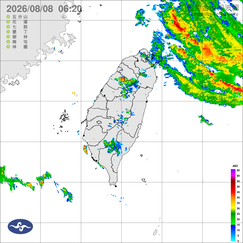 颱風外圍環流中部以北豪大雨，沿海離島風強浪大留意巨浪
