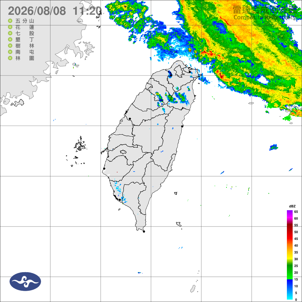 颱風外圍環流中部以北豪大雨，沿海離島風強浪大留意巨浪