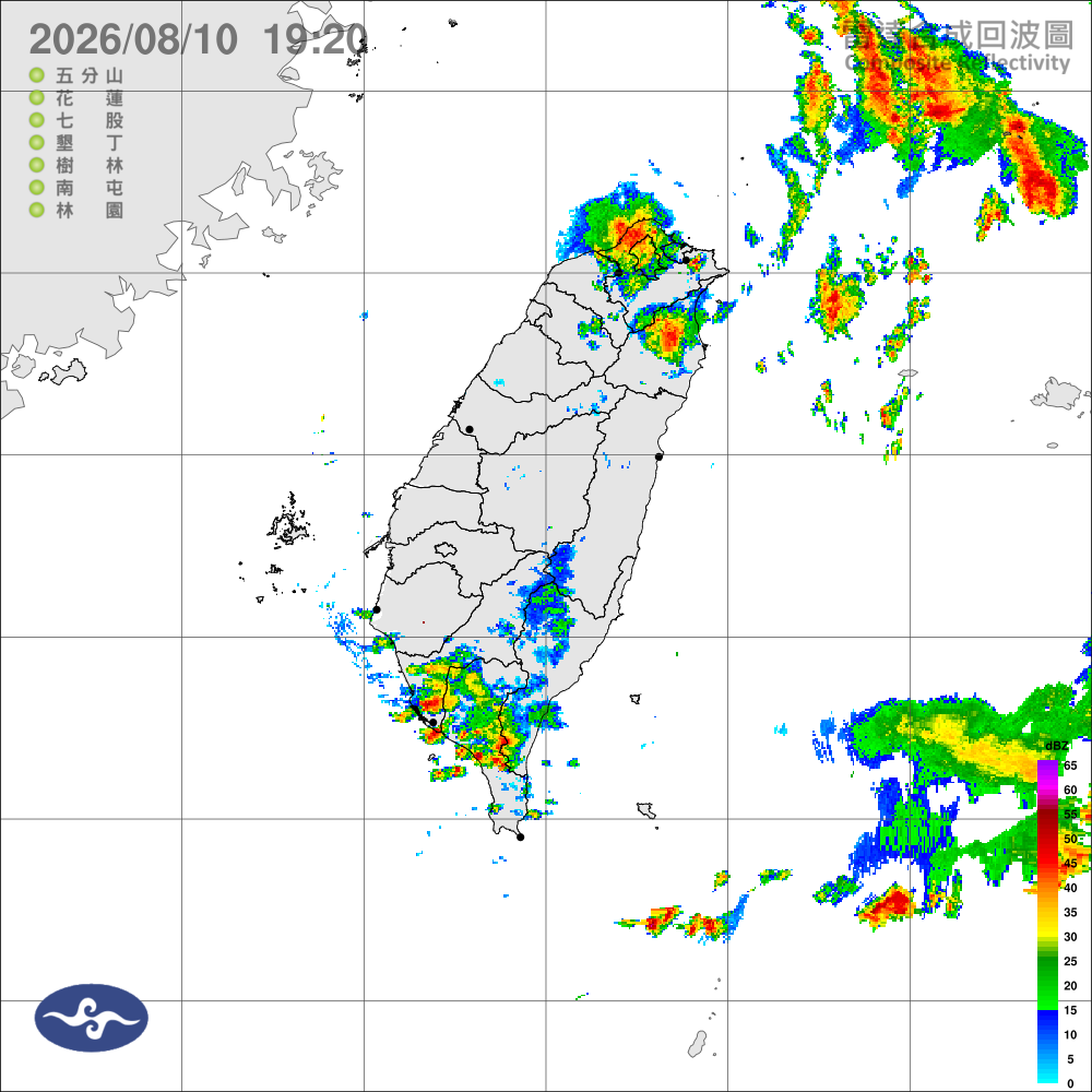 低壓帶及西南風，留意局部大雷雨