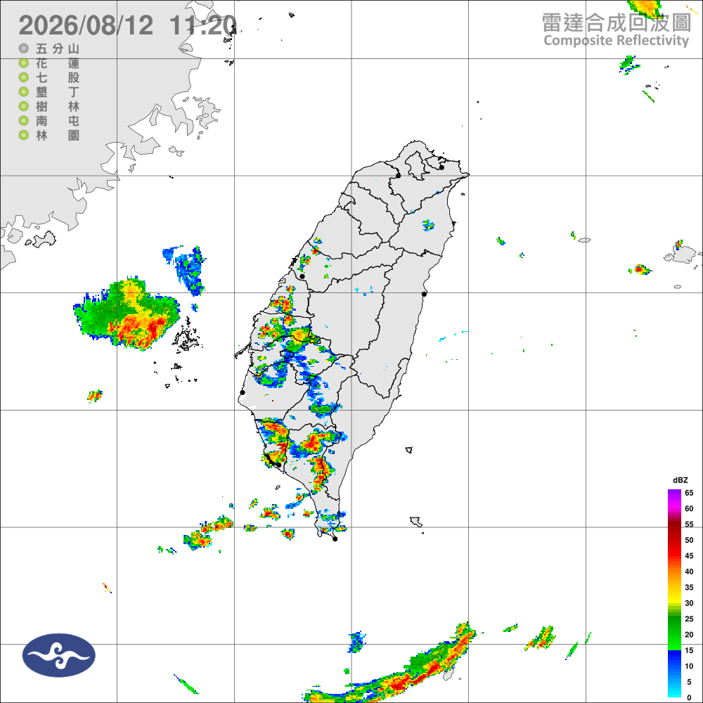 南部偶陣雨或雷雨，其他午後雷雨，防局部大雨；炎熱留意補水