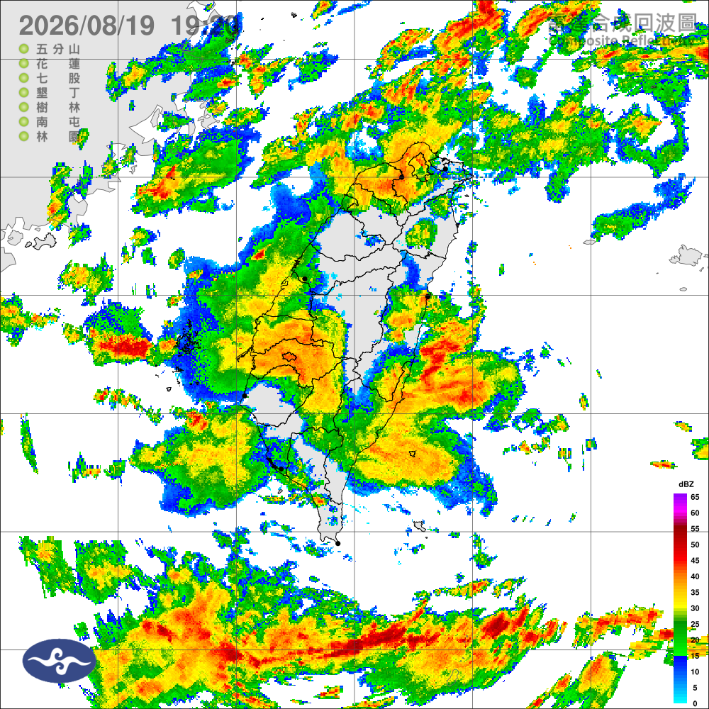 低壓帶西南風增強，留意短延時強降雨