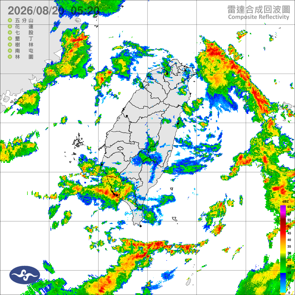 低壓帶西南風增強，留意短延時強降雨
