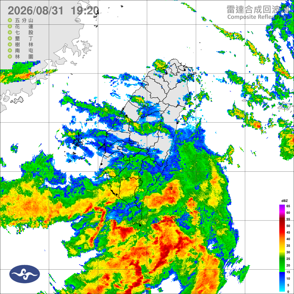 西南風增強，中南部留意持續性強降雨
