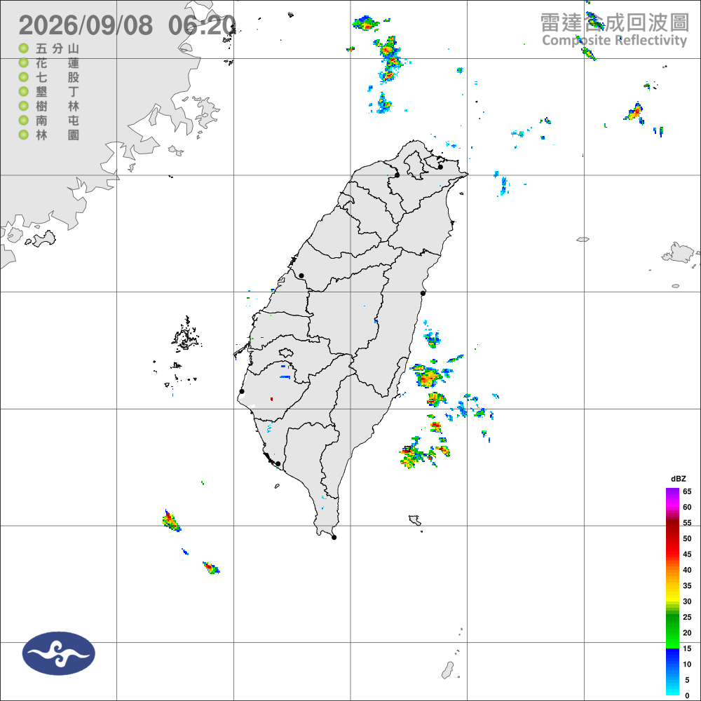 多雲到晴降雨不多，早晚涼日夜溫差大