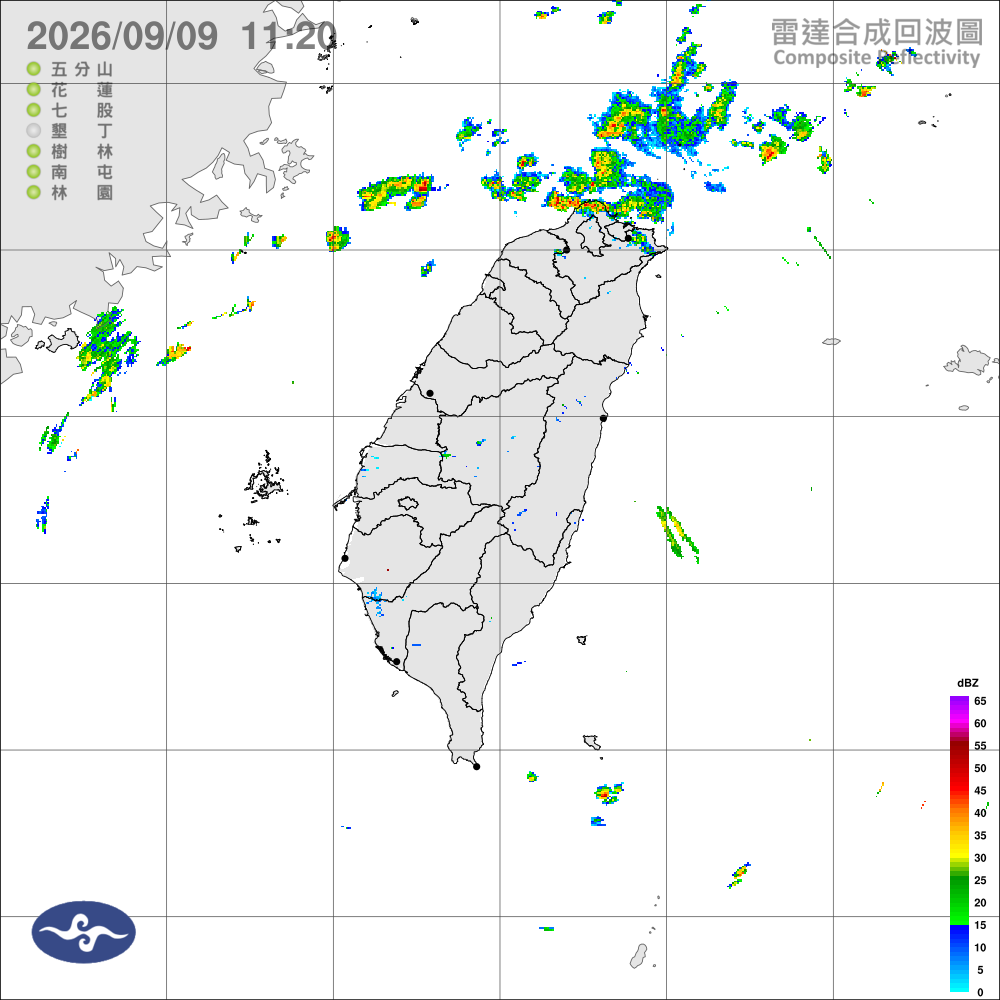 東北風增強迎風面有雨，早晚涼日夜溫差大