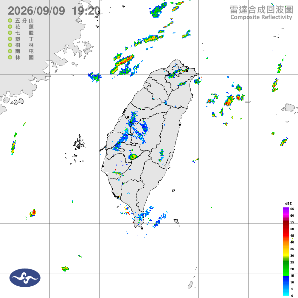東北風影響迎風面有雨，早晚涼日夜溫差大
