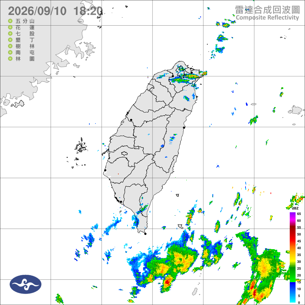 東北風影響迎風面局部較大雨勢，早晚涼日夜溫差大