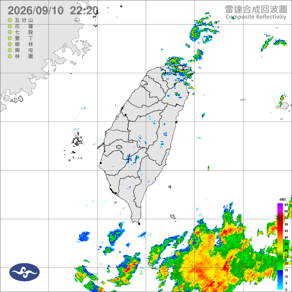 東北季風影響，基隆北海岸及宜蘭局部較大雨勢，早晚涼留意日夜溫差
