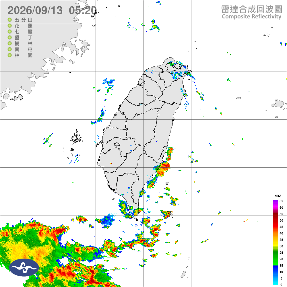 白天暖熱日夜溫差大，東臺偶雨西臺午後雨