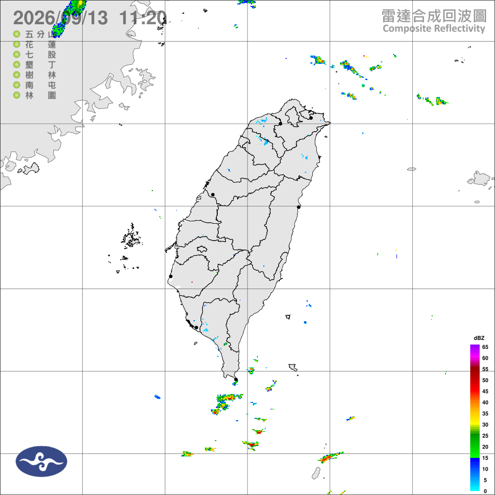 白天偏熱，留意溫差；水氣減少，東臺及午後西臺零星雨