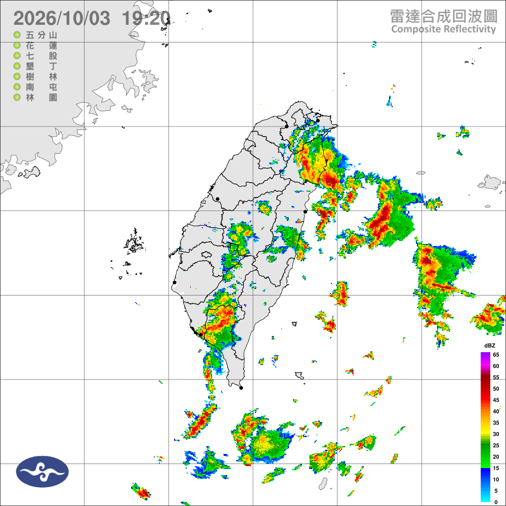 多雲到晴降雨不多，北臺溫升白天偏熱