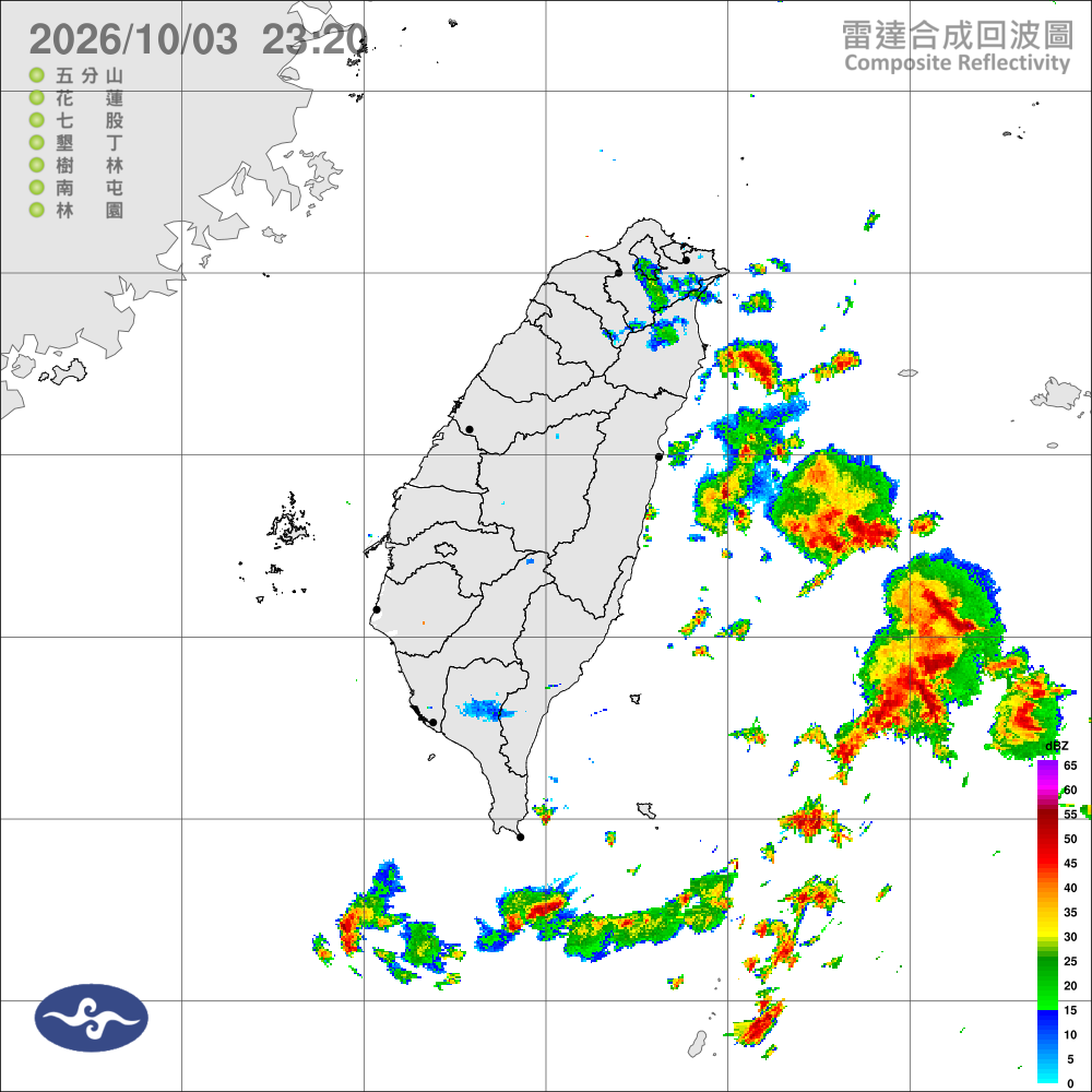 多雲到晴降雨不多，北臺溫升白天偏熱