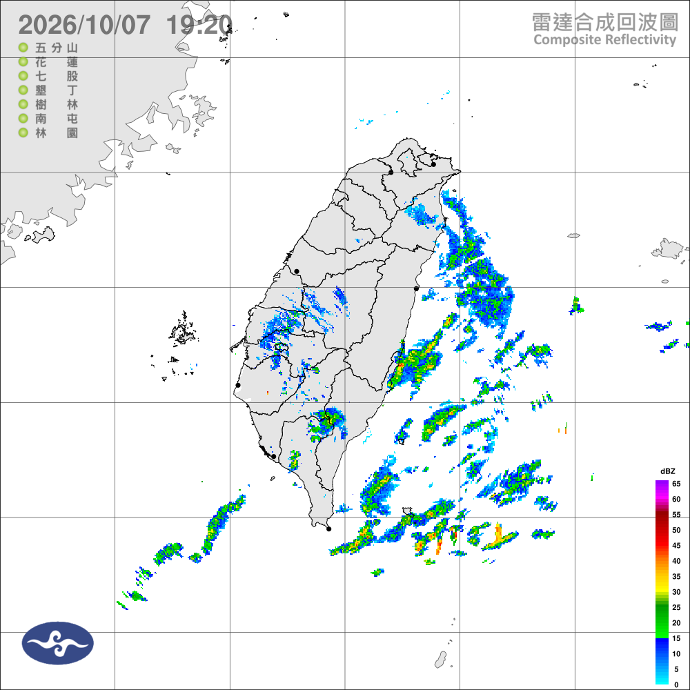 東北季風減弱，迎風面零星雨，各地早晚稍涼