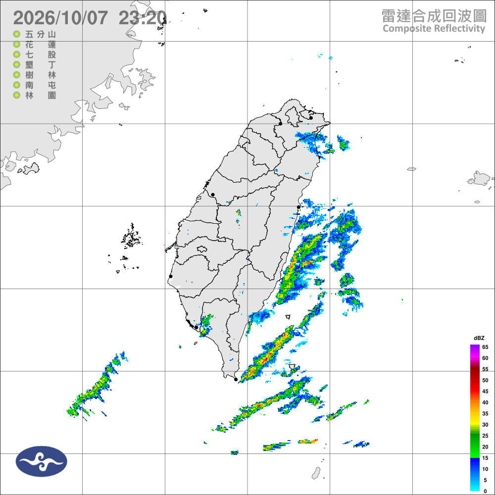 東北季風減弱，迎風面零星雨，各地早晚稍涼
